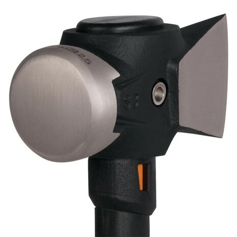 Fiskars IsoCore Builders Axe S, zwart/oranje