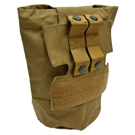 Pochette de rangement MOLLE de l'armée néerlandaise, grande taille, Coyote tan