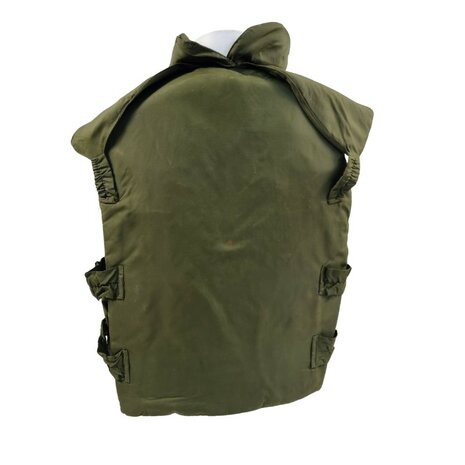 Italiaanse Roma 90 body armour vest, met kevlar soft armour fillers, legergroen