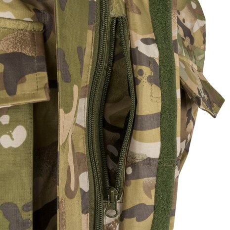 Highlander Typhoon Smock regenjas met capuchon, AB-Tex ademend, HMTC Multicam