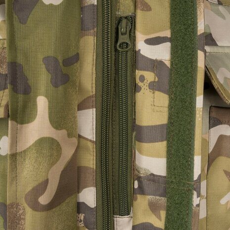 Highlander Typhoon Smock regenjas met capuchon, AB-Tex ademend, HMTC Multicam
