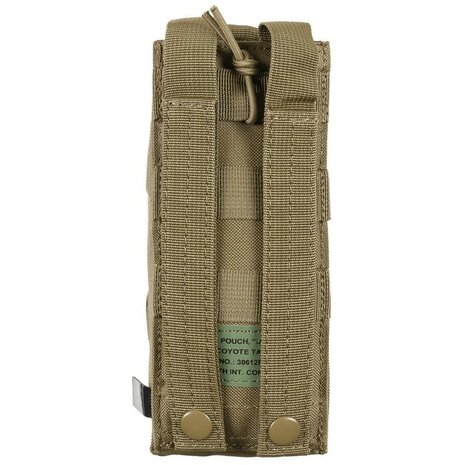 MFH Radio Pouch, "MOLLE", coyote tan