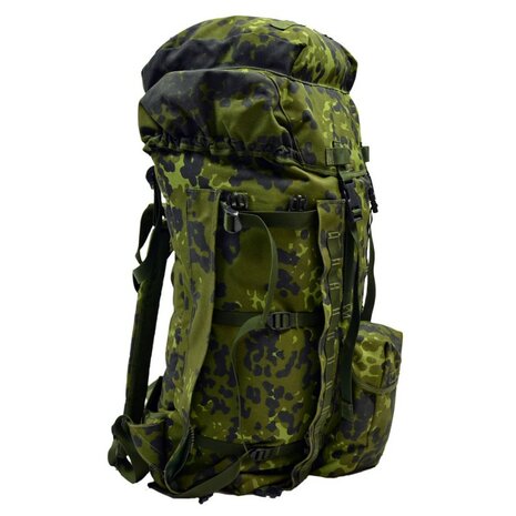 Deense Bergen rugzak en frame INF Long Convoluted IRR, M84 camo
