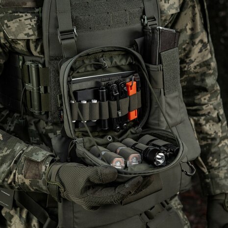 M-Tac EDC organizer pouch Molle Elite, Ranger groen