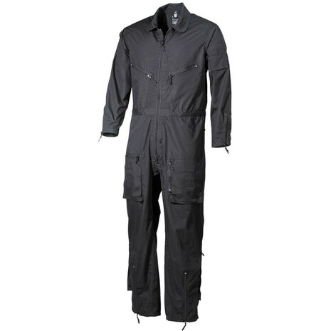 MFH Security Technischer Overall, schwarz