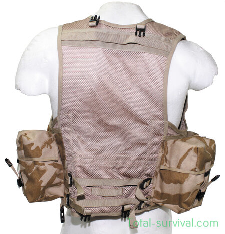 Britse Tactical load carrying vest, Molle, DPM desert