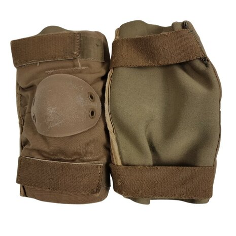 BPE US army elleboogbeschermers met bruine kap, Coyote tan