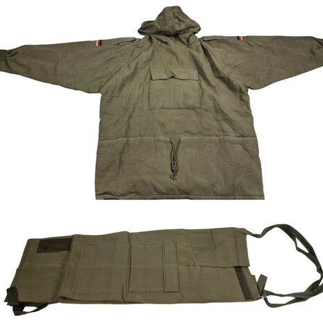 Duitse Bundeswehr chemical protective NBC pak, 2-delig, legergroen