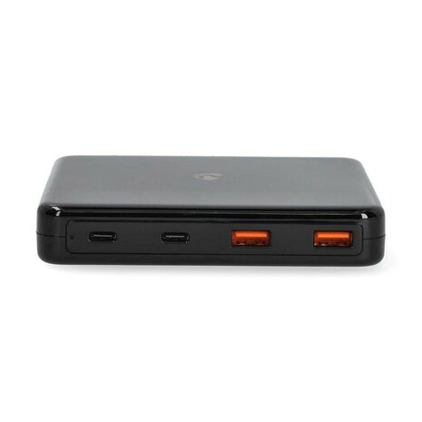 Nedis USB oplader PD3.0 65W GaN Snellaad functie, Automatische Voltage Selectie, zwart