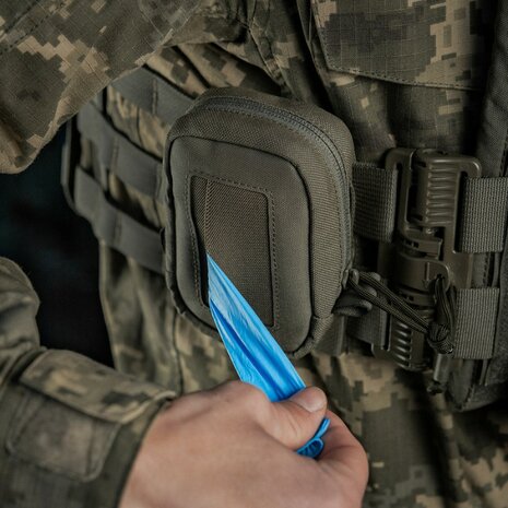 M-Tac dispensertas voor medische handschoenen Molle, Ranger groen