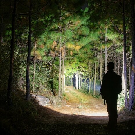 Olight Baton Turbo black compacte verstraler LED zaklamp IPX8, Oplaadbaar 1100mAh