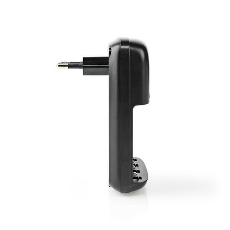 Nedis NiMH Batterijlader AA / AAA / E-Blok (9V), zwart