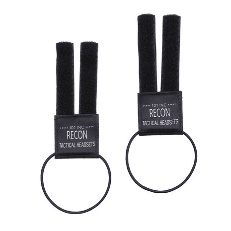 101 Inc kit de conversion pour casque tactique et casque Sordin, noir