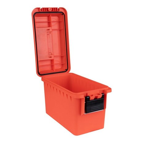 Fosco kunststof munitie box .50 Cal, oranje