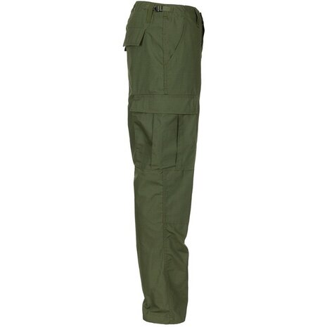 MFH US gevechtsbroek, BDU, Ripstop, legergroen