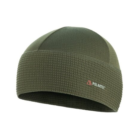 M-Tac tactical fleece helmet cap ECWCS Polartec, legergroen