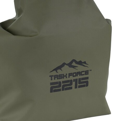 TF-2215 Sac étanche en PVC 13L, vert olive