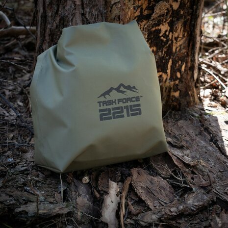 TF-2215 Sac étanche en PVC 13L, vert olive