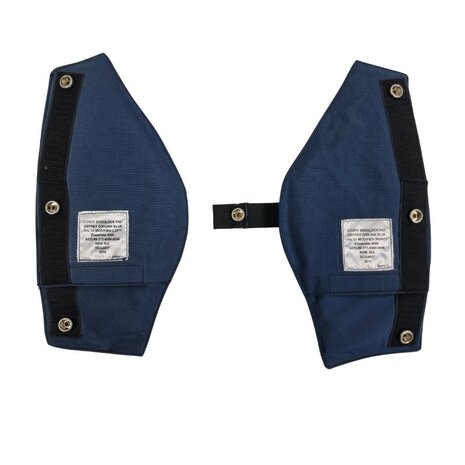 Osprey MK3 ballistische body armour schouderpads met inserts, Paar (links-rechts), Marineblauw