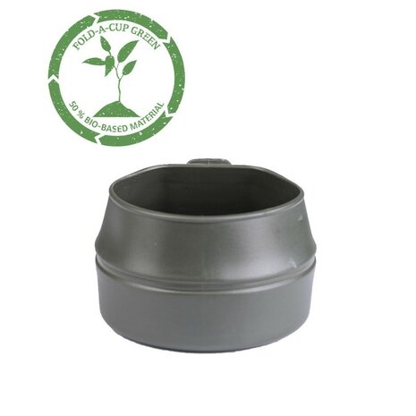 Fold-a-Cup Opvouwbare mok 200 ml, legergroen