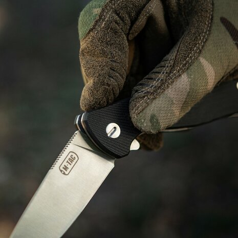 M-Tac type 11 EDC zakmes 8CR14, zwart