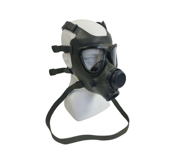 M85 Volgelaatsmasker / Gasmasker met drinkslang en MP4 Tas, EN-148 RD40, legergroen
