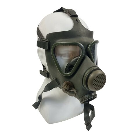 Dräger M65A2 Volgelaatsmasker / Gasmasker met MP4 Tas, EN-148 RD40, legergroen