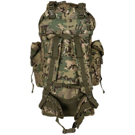 MFH Bundeswehr Molle Combat-rugzak, 65l, aluminium frame, MTP operation-camo