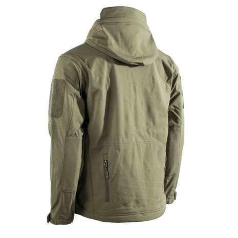 AB Delta softshell jas ademend, wind- en waterdicht, legergroen