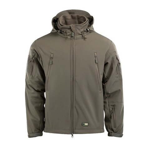 M-Tac Delta 3 softshell jas met modulaire fleece liner, Ranger green