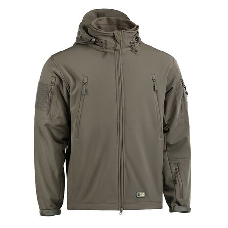 M-Tac Delta 3 softshell jas met modulaire fleece liner, Ranger green