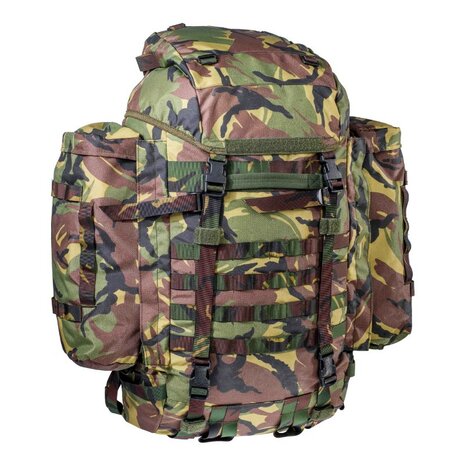 ARWY Alpine Sting landmacht veldrugzak 80L met zijtassen en Daypack dragers, DPM camo