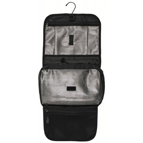 Trousse de toilette de l'arm&eacute;e n&eacute;erlandaise, noire, pliable