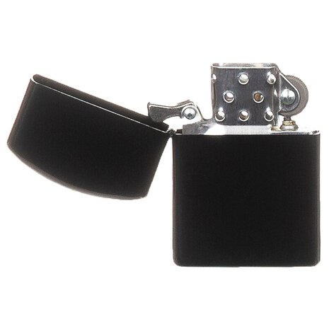 MFH Windproof Lighter, black, unfilled