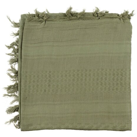 MFH PLO &eacute;charpe "Shemagh", Supersoft, vert olive