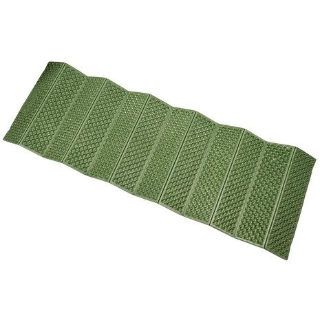 Fox outdoor tapis de couchage thermique pliable, 180 cm x 58 cm x 1 cm, vert olive