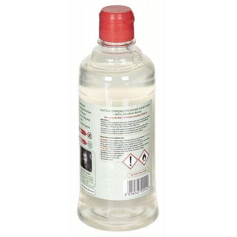Dr. Brown's Desinfecterende handgel 500ml, 80% alcohol
