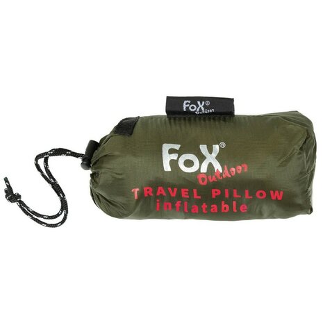 Fox outdoor self-inflating cushion nylon rip-stop, olive green