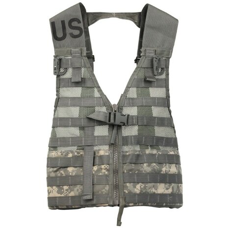 US Tactical load carrying vest FLC, Molle II Modular, UCP / ACU AT-digital