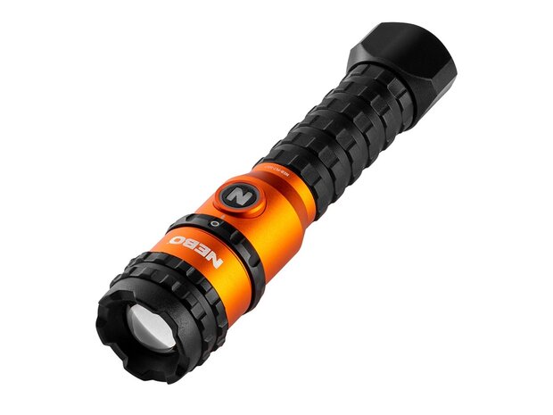 Nebo Master Series FL1500 LED flashlight, IPX67, Li-Ion 18650 2600mAh