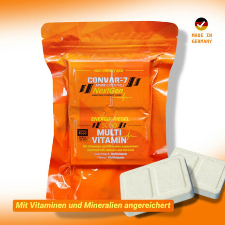 Convar-7 Nextgen Energieriegel (120 g), Multivitamin
