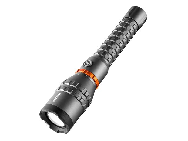 Nebo Davinci 8000 LED Flashlight IPX67, Rechargeable Li-Ion 10000mAh