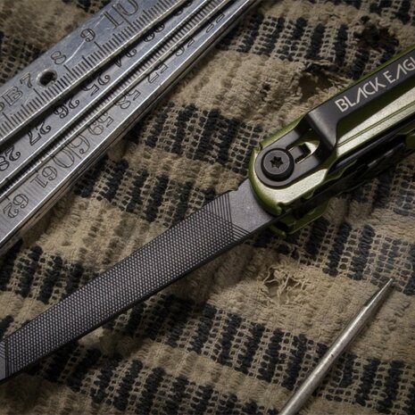 Black Eagle Bryce Multifunktionsmesser, Edelstahl, Waldgr&uuml;n