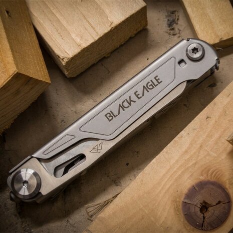 Black Eagle Bryce Multifunktionsmesser, Edelstahl, Mist Grey