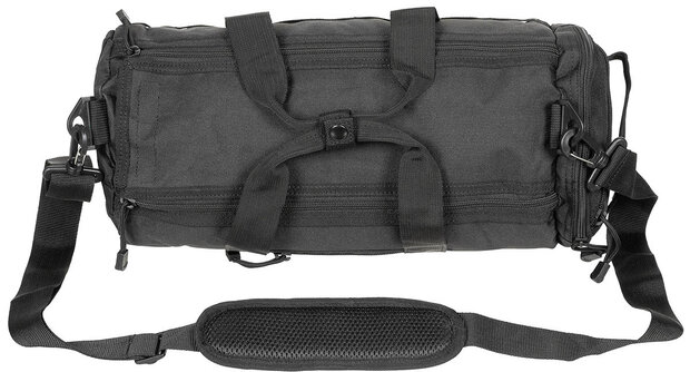 Mallette de transport operations MFH Molle avec bandouli&egrave;re, 12L, noir