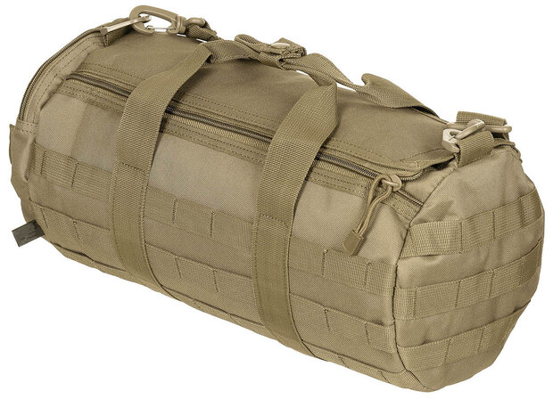 Mallette de transport operations MFH Molle avec bandouli&egrave;re, 12L, coyote tan