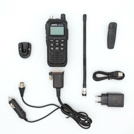 Jopix CB-514 CB multistandard portofoon incl. car kit (27MC)