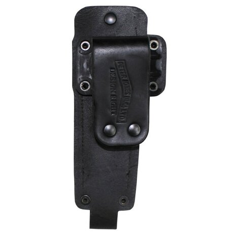 Peter Jones porte-b&acirc;ton (21 pouces) avec passant de ceinture en cuir LB6, noir