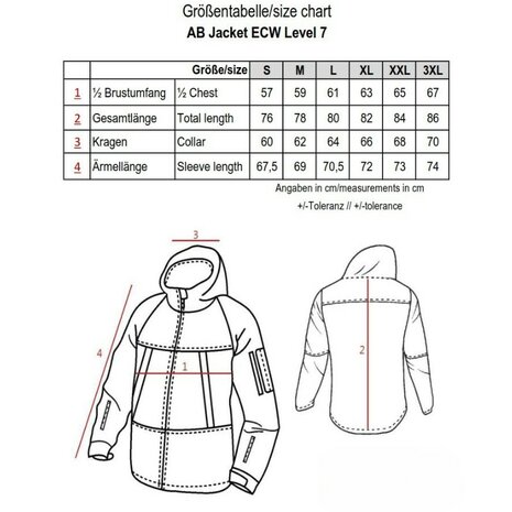 AB veste thermique Softshell MIG 4 ECW niveau 7, coupe-vent et d&eacute;perlante, Flecktarn