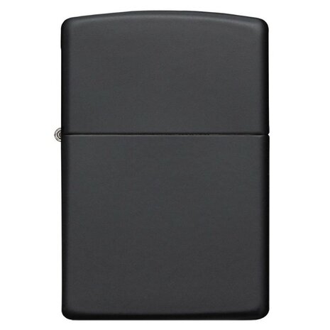 Zippo classic lighter, matte black, unfilled